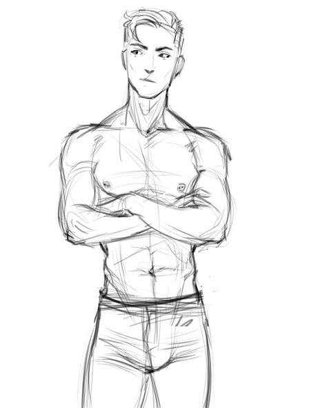Male Poses Reference Drawing